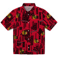 Chicago Blackhawks Hawaiian Shirt - Turtle Lines | Hula Hawaiian Shirts