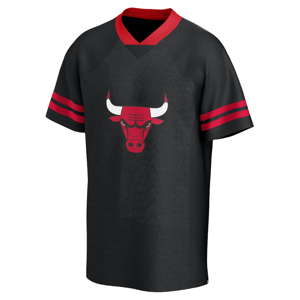 Men’s Chicago Bulls NBA Crossover Football Jersey – 2025 Exclusive Team Apparel - LeagueLockerGear