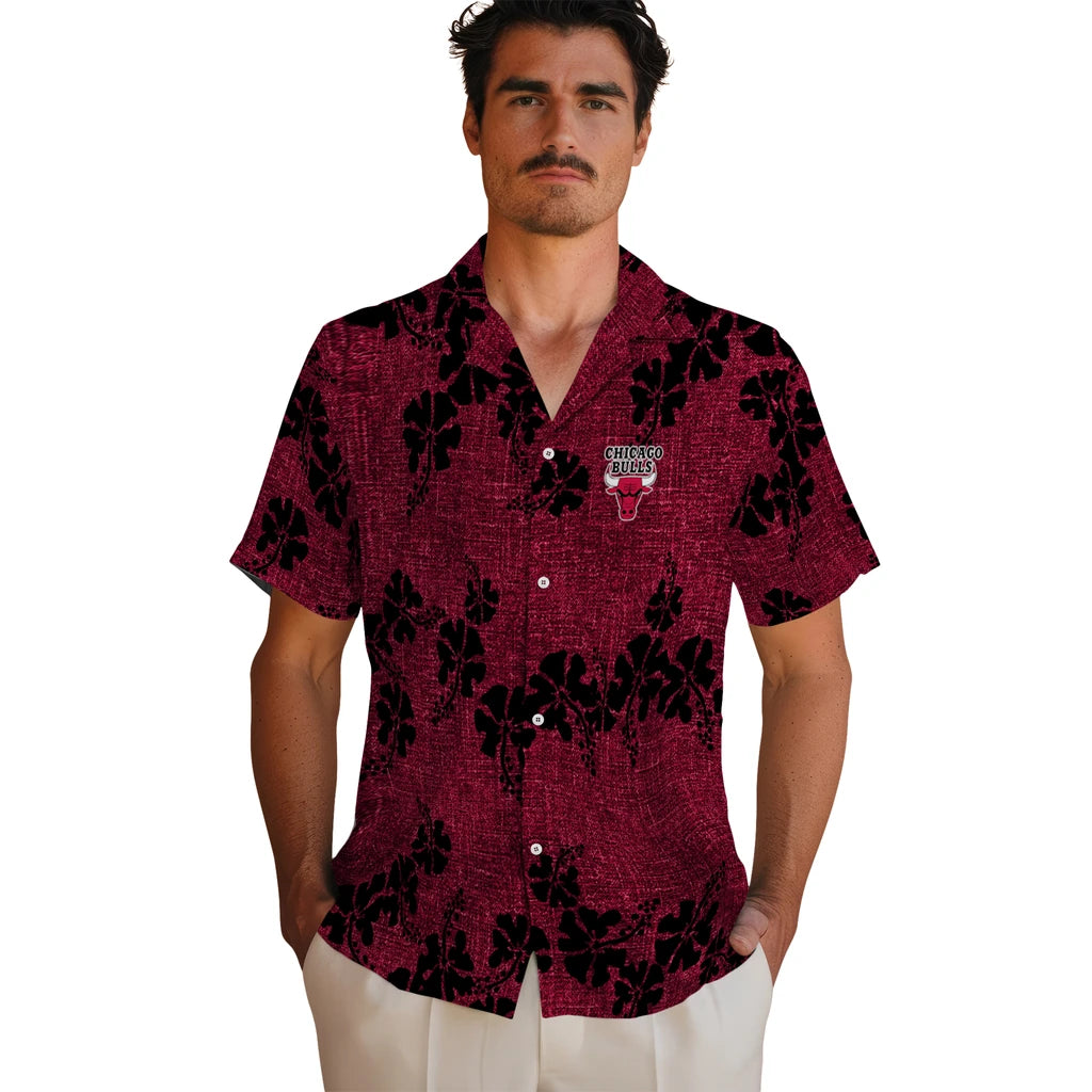 Chicago Bulls Hawaiian Shirt - 50th State Flower | Hula Hawaiian Shirts