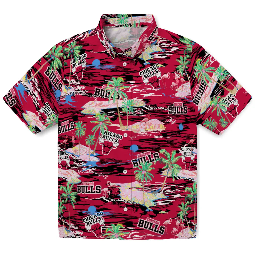 Chicago Bulls Hawaiian Shirt - Hawaii Island | Hula Hawaiian Shirts