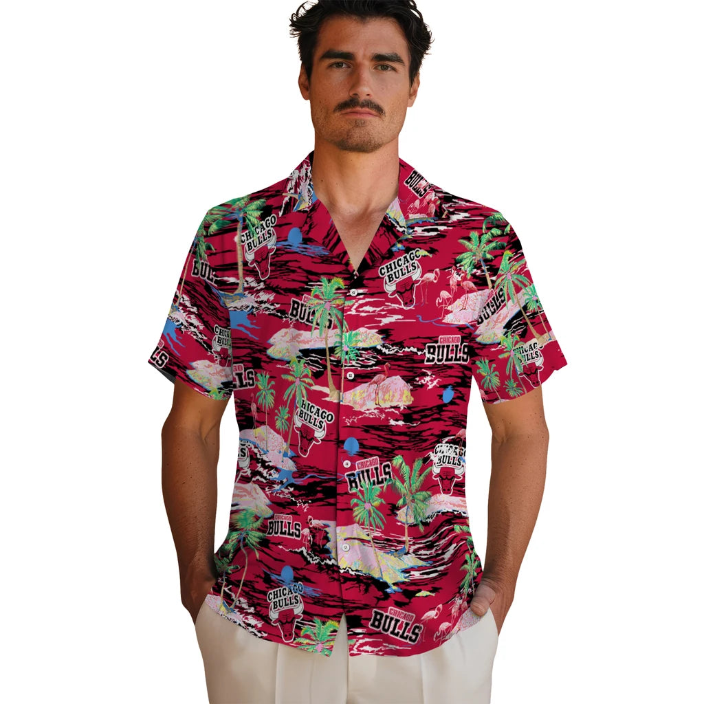 Chicago Bulls Hawaiian Shirt - Hawaii Island | Hula Hawaiian Shirts