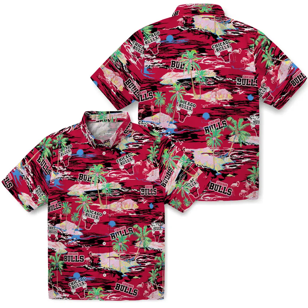 Chicago Bulls Hawaiian Shirt - Hawaii Island | Hula Hawaiian Shirts