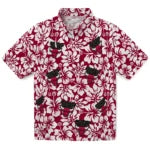 Chicago Bulls Hawaiian Shirt - Hibiscus Motif | Hula Hawaiian Shirts