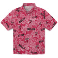 Chicago Bulls Hawaiian Shirt - Hibiscus Oasis | Hula Hawaiian Shirts