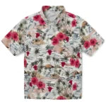 Chicago Bulls Hawaiian Shirt - Hibiscus Seaside | Hula Hawaiian Shirts