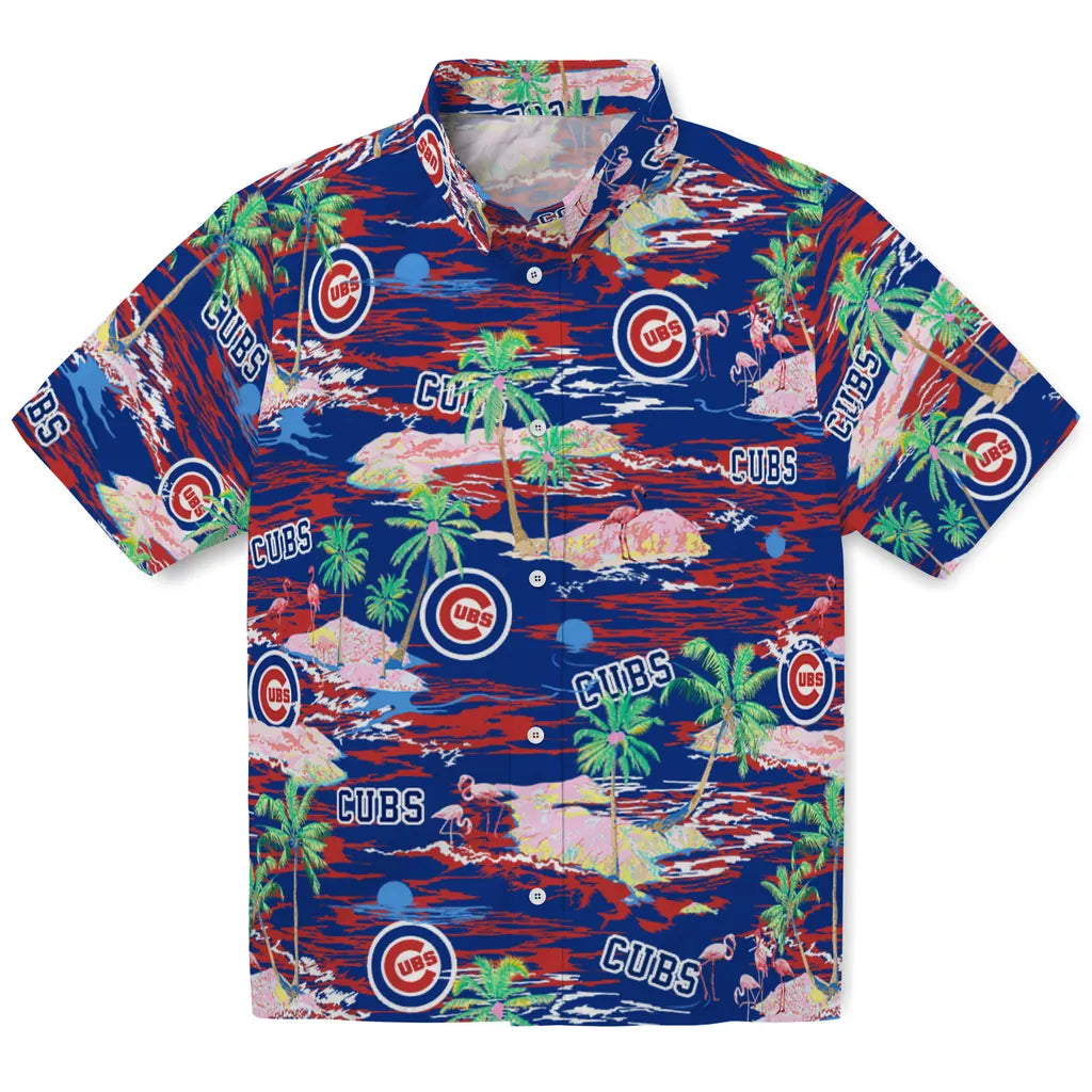 Chicago Cubs Hawaiian Shirt - Hawaii Island | Hula Hawaiian Shirts