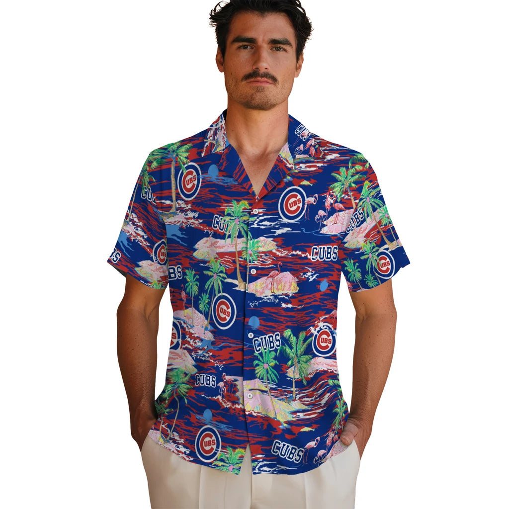Chicago Cubs Hawaiian Shirt - Hawaii Island | Hula Hawaiian Shirts