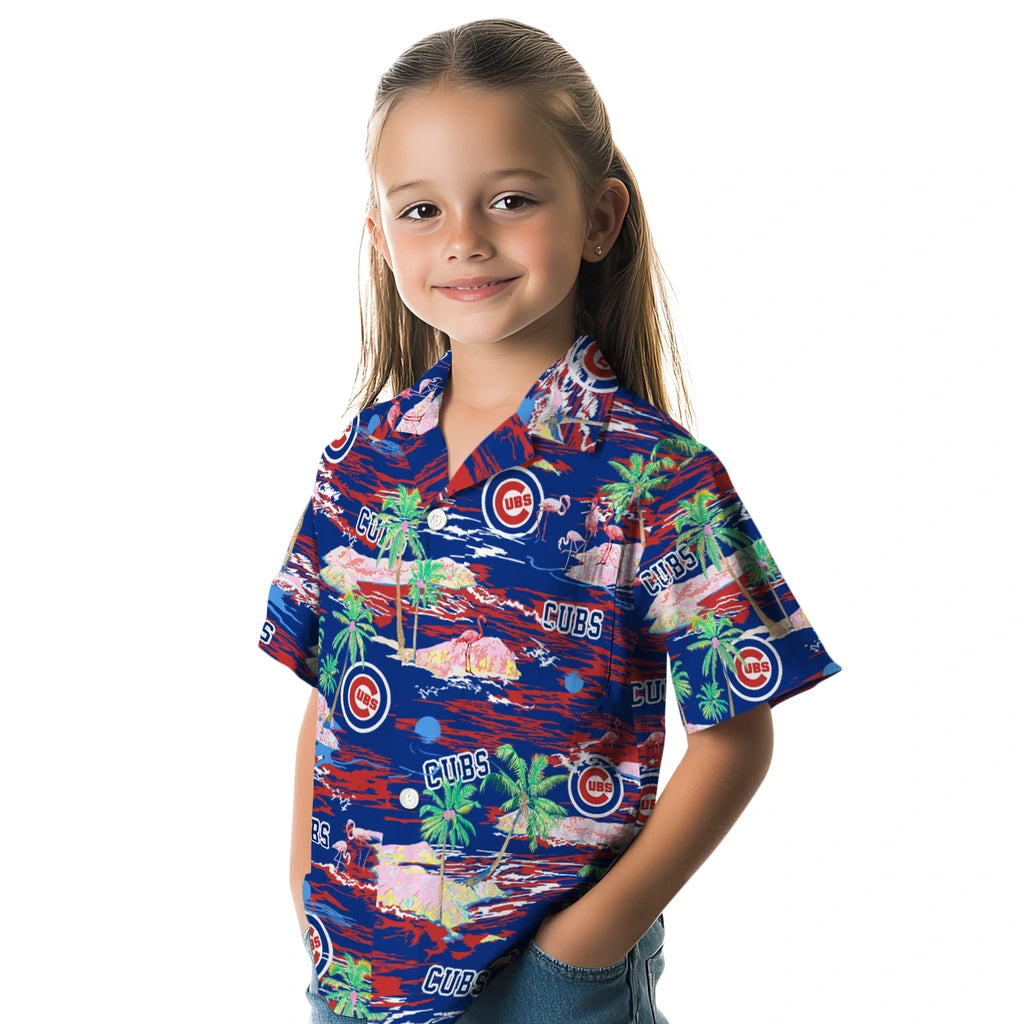 Chicago Cubs Hawaiian Shirt - Hawaii Island | Hula Hawaiian Shirts