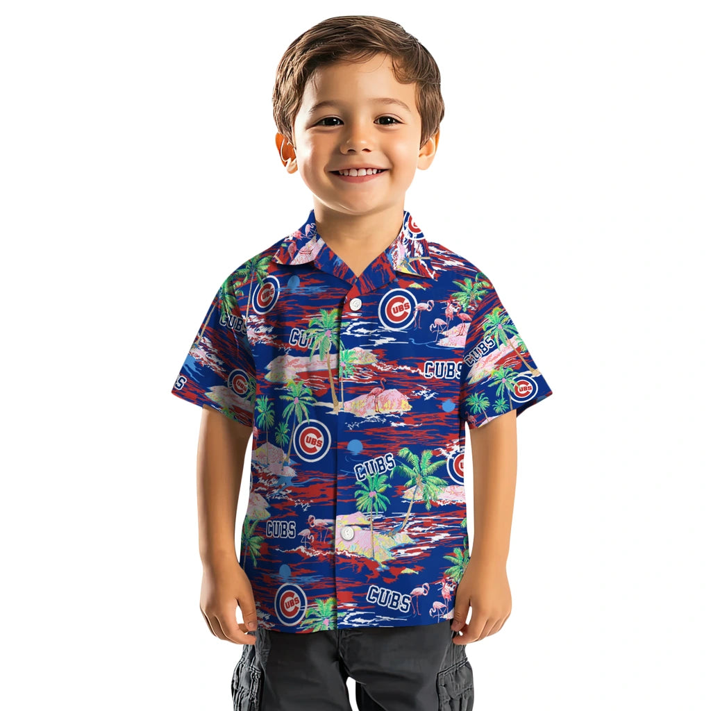 Chicago Cubs Hawaiian Shirt - Hawaii Island | Hula Hawaiian Shirts