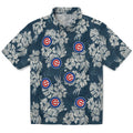 Chicago Cubs Hawaiian Shirt - Hibiscus Flowers | Hula Hawaiian Shirts