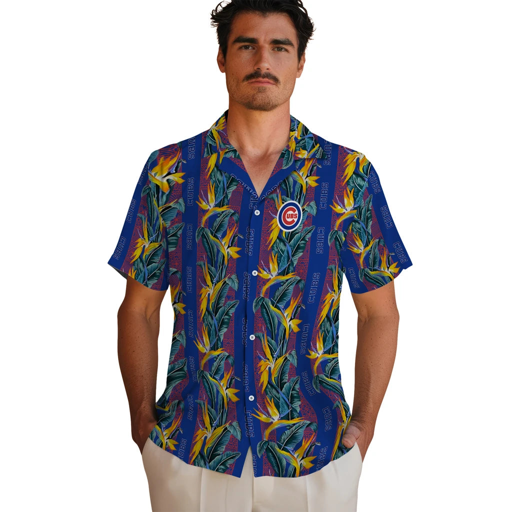 Chicago Cubs Hawaiian Shirt - Paradise Vines | Hula Hawaiian Shirts