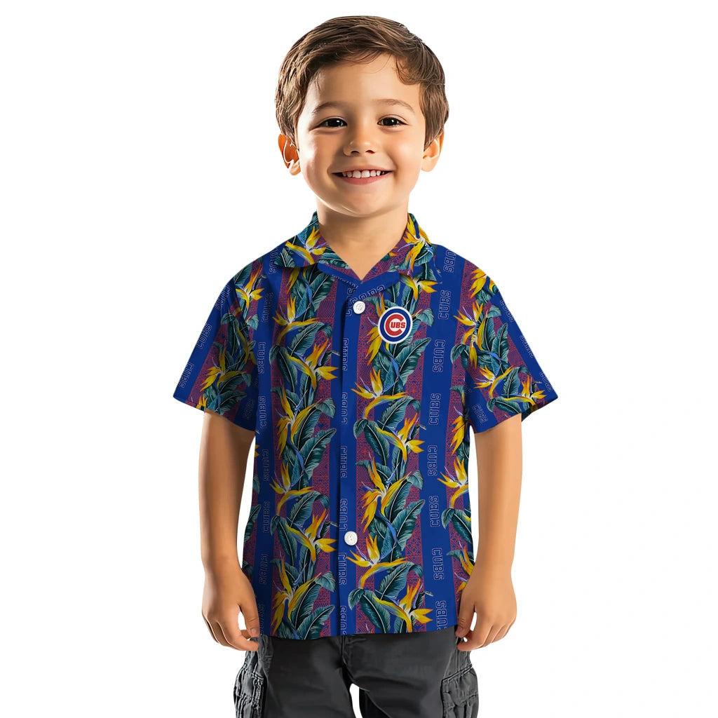 Chicago Cubs Hawaiian Shirt - Paradise Vines | Hula Hawaiian Shirts
