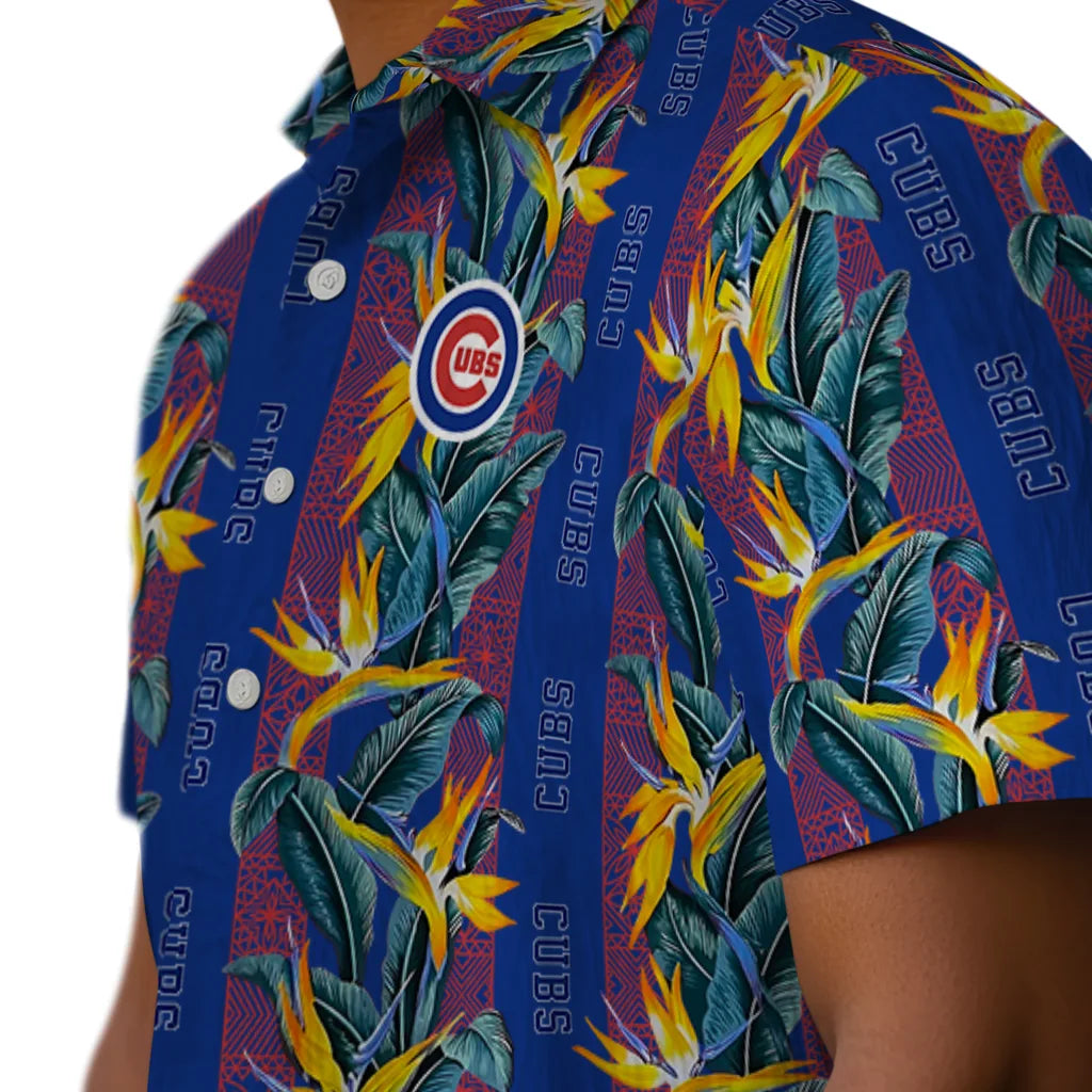 Chicago Cubs Hawaiian Shirt - Paradise Vines | Hula Hawaiian Shirts