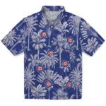 Chicago Cubs Hawaiian Shirt - Vintage Palm Tree | Hula Hawaiian Shirts