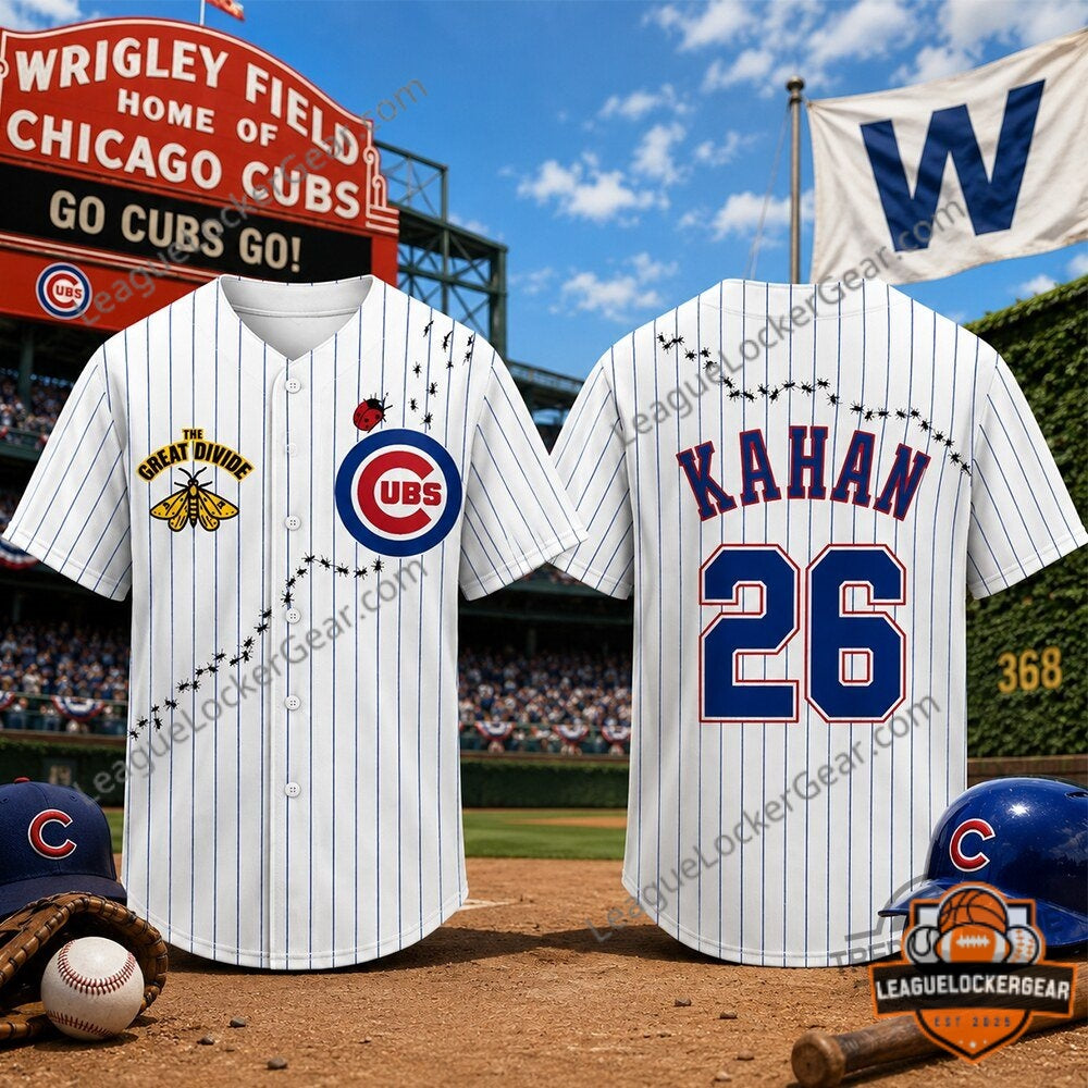 2026 Noah Kahan Wrigley Field Chicago Cubs Jersey - LeagueLockerGear
