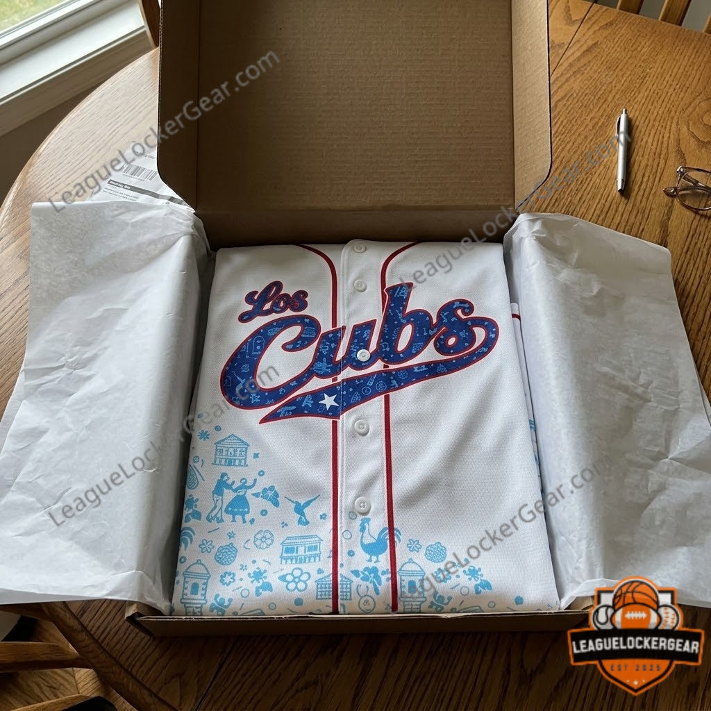 Chicago Cubs Los Cubs Puerto Rican Heritage Baseball Jersey - LeagueLockerGear