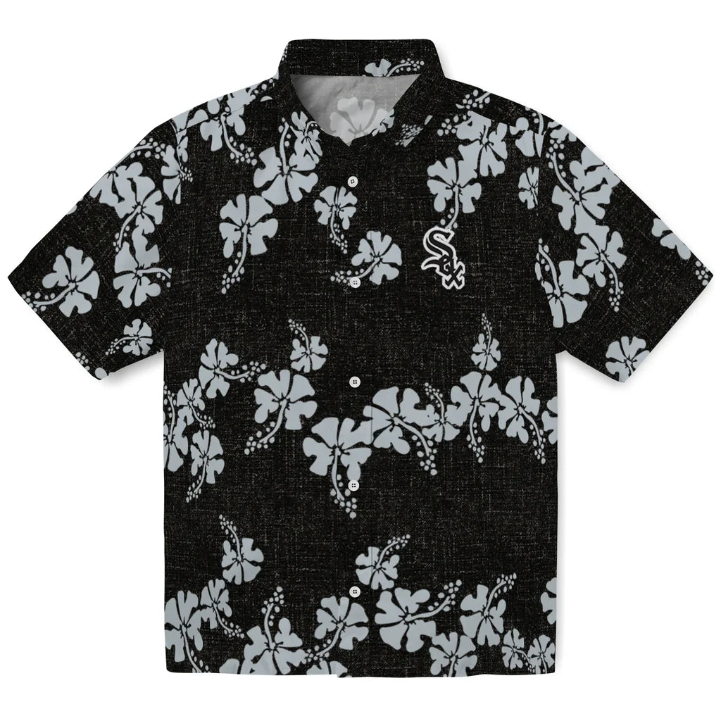 Chicago White Sox Hawaiian Shirt - 50th State Flower | Hula Hawaiian Shirts