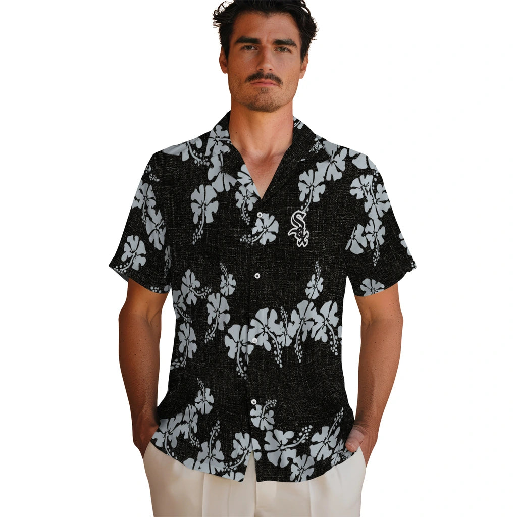 Chicago White Sox Hawaiian Shirt - 50th State Flower | Hula Hawaiian Shirts