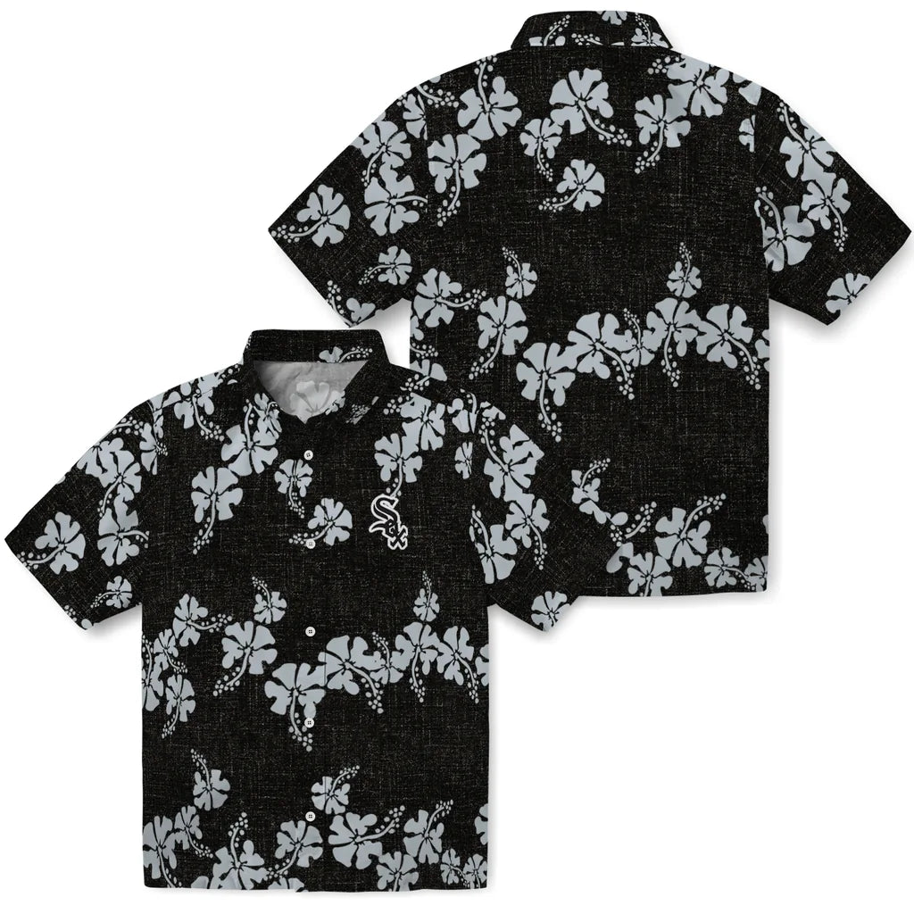 Chicago White Sox Hawaiian Shirt - 50th State Flower | Hula Hawaiian Shirts