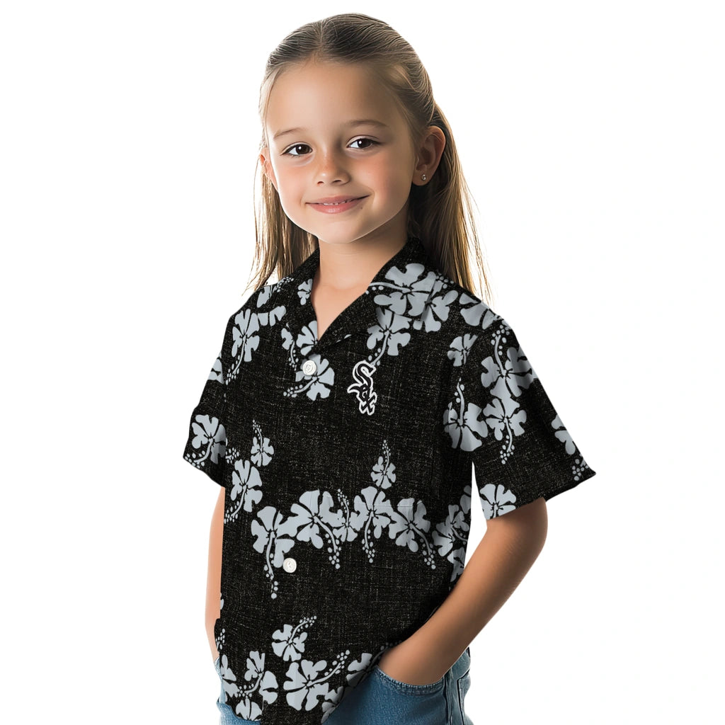 Chicago White Sox Hawaiian Shirt - 50th State Flower | Hula Hawaiian Shirts
