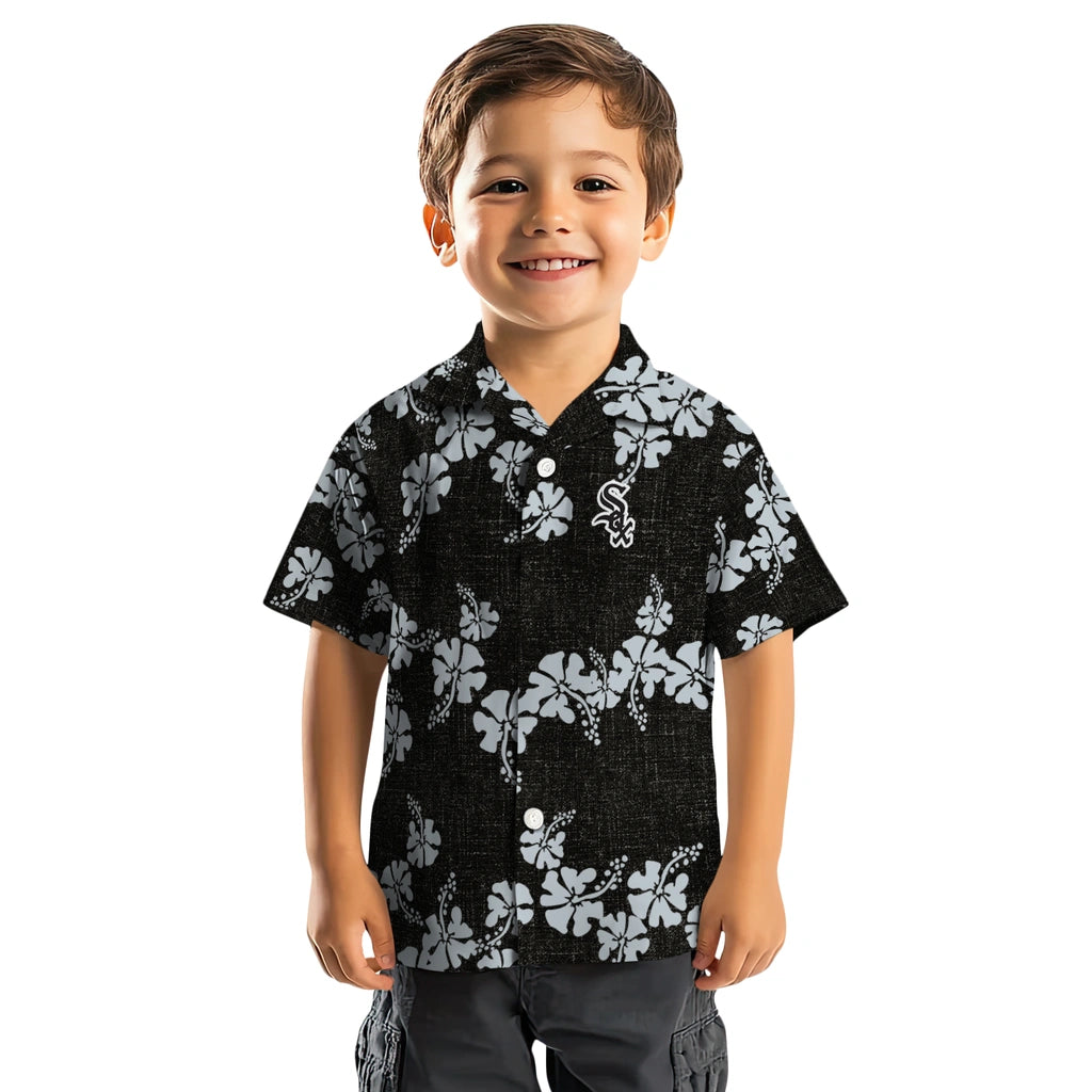 Chicago White Sox Hawaiian Shirt - 50th State Flower | Hula Hawaiian Shirts