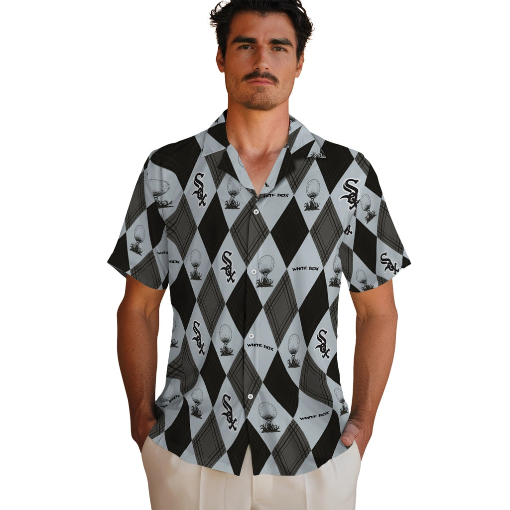 Chicago White Sox Hawaiian Shirt - Golfing Plaid | Hula Hawaiian Shirts