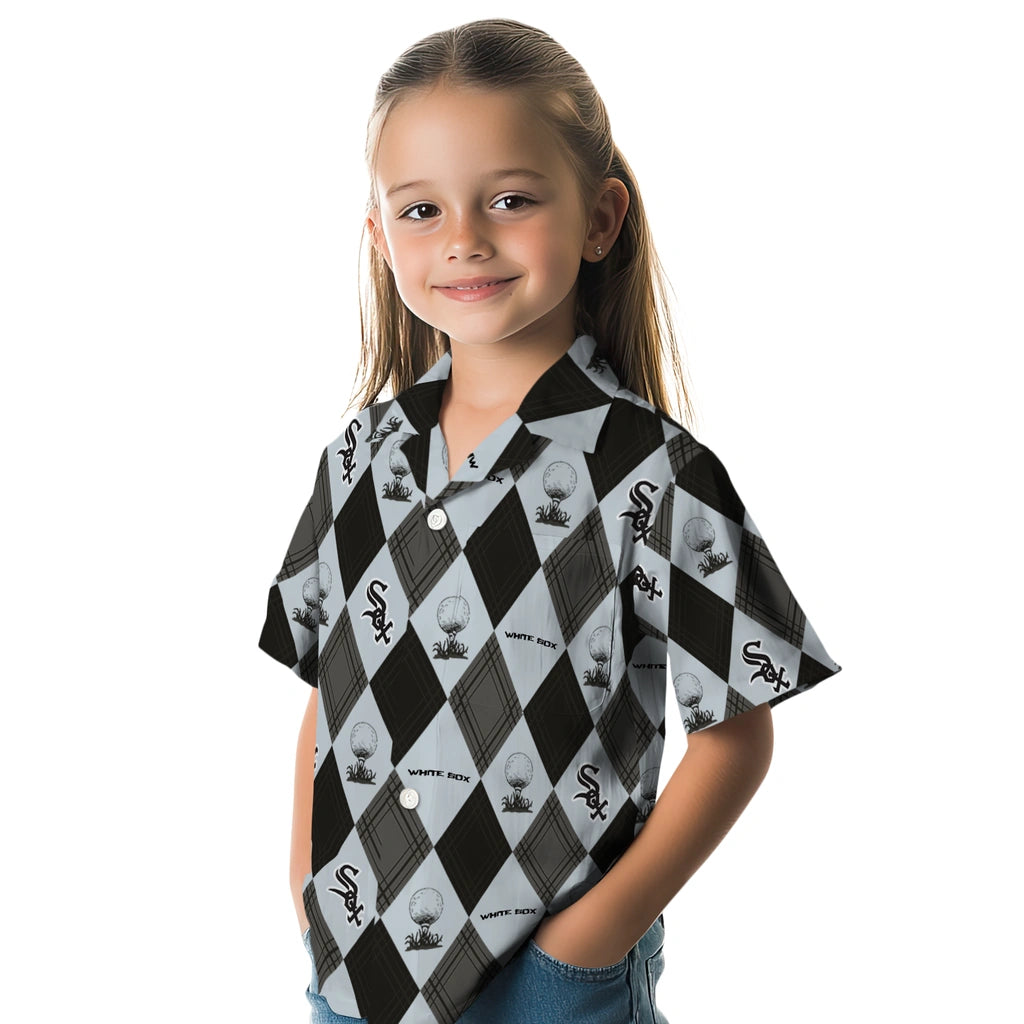 Chicago White Sox Hawaiian Shirt - Golfing Plaid | Hula Hawaiian Shirts