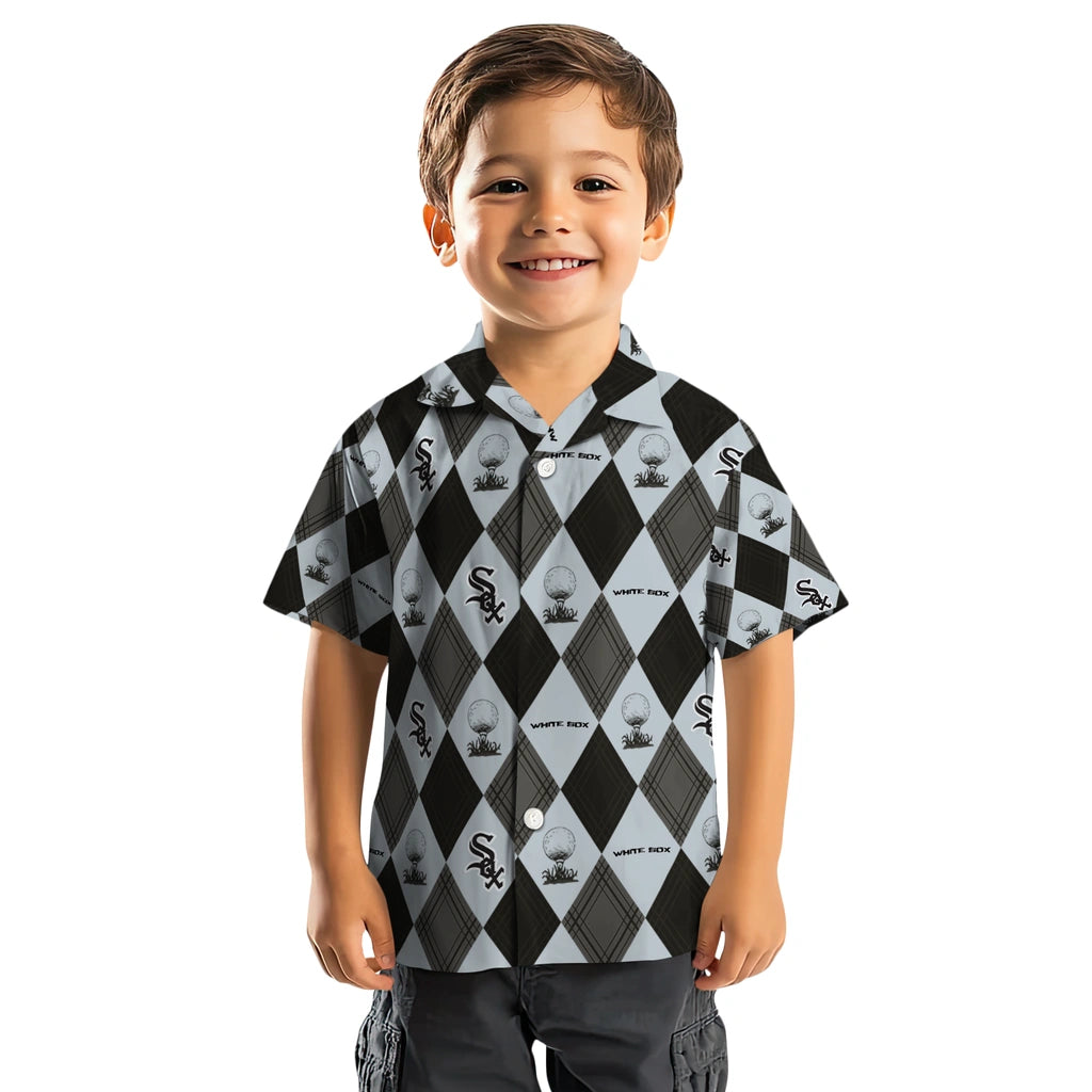 Chicago White Sox Hawaiian Shirt - Golfing Plaid | Hula Hawaiian Shirts