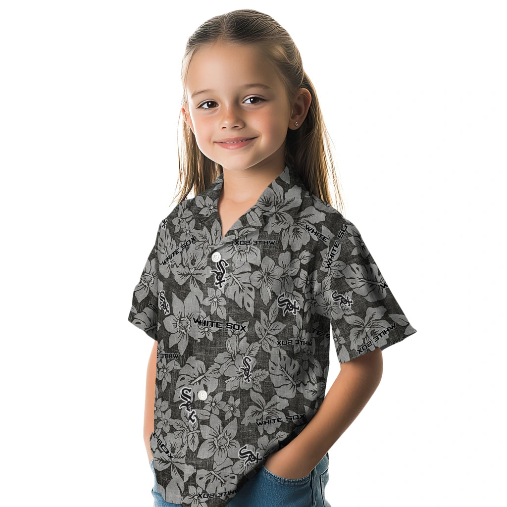 Chicago White Sox Hawaiian Shirt - Hibiscus Oasis | Hula Hawaiian Shirts