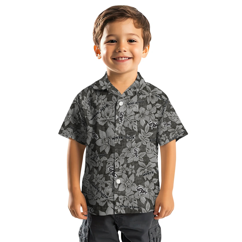 Chicago White Sox Hawaiian Shirt - Hibiscus Oasis | Hula Hawaiian Shirts