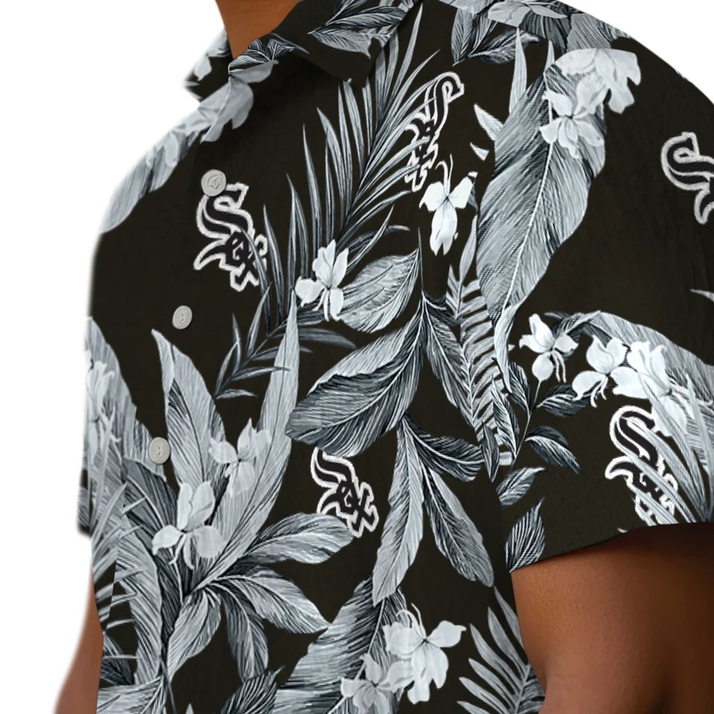 Chicago White Sox Hawaiian Shirt - Palm Leaves | Hula Hawaiian Shirts