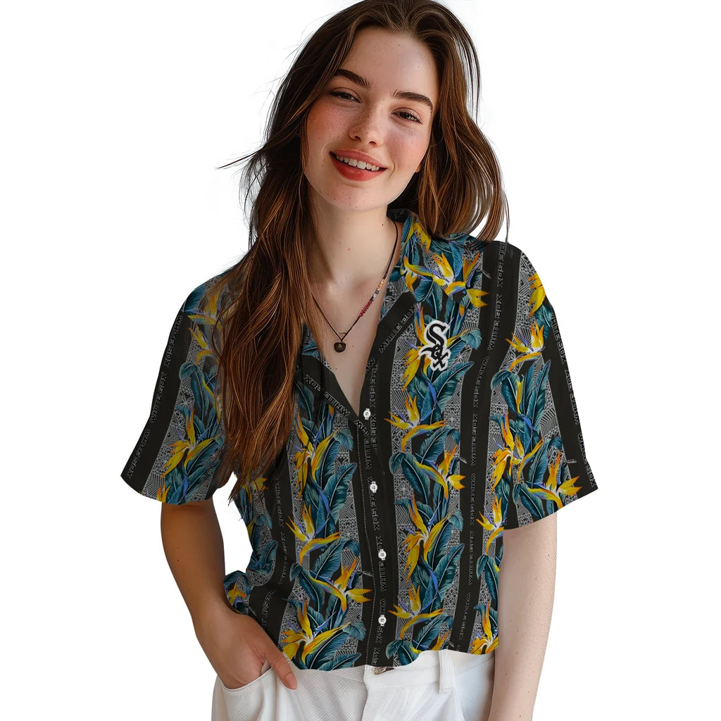 Chicago White Sox Hawaiian Shirt - Paradise Vines | Hula Hawaiian Shirts