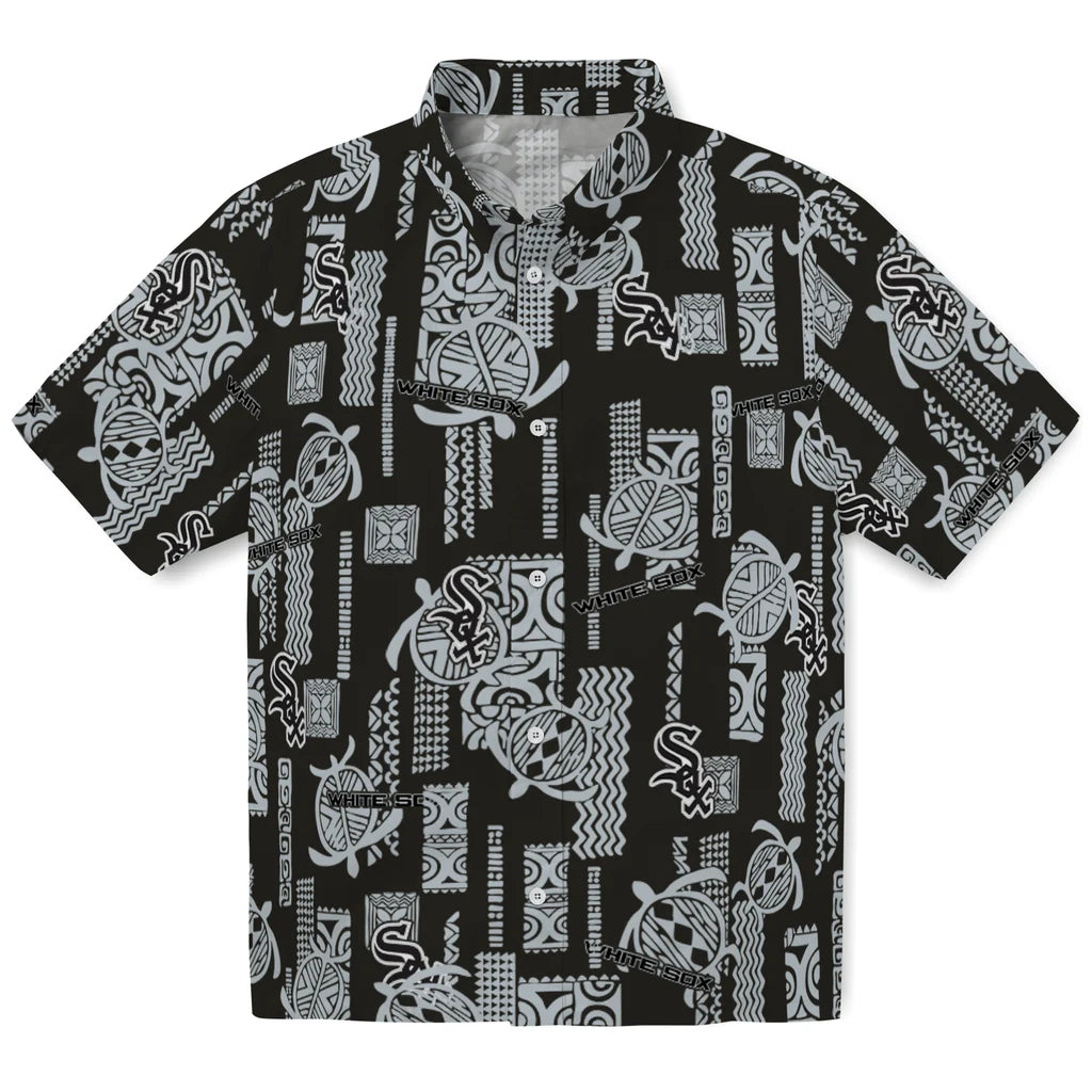 Chicago White Sox Hawaiian Shirt - Turtle Lines | Hula Hawaiian Shirts