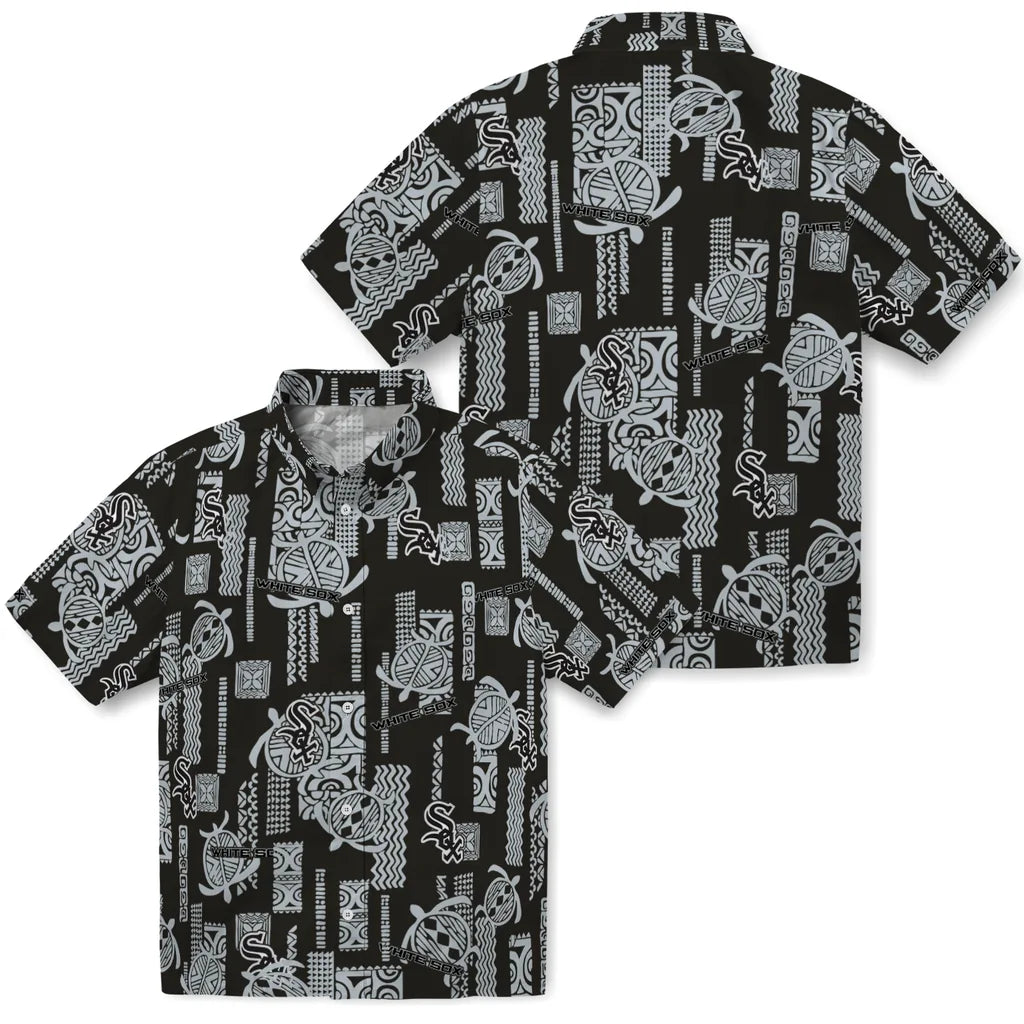 Chicago White Sox Hawaiian Shirt - Turtle Lines | Hula Hawaiian Shirts