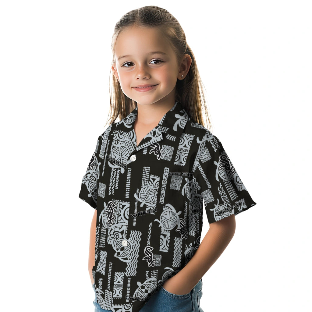 Chicago White Sox Hawaiian Shirt - Turtle Lines | Hula Hawaiian Shirts