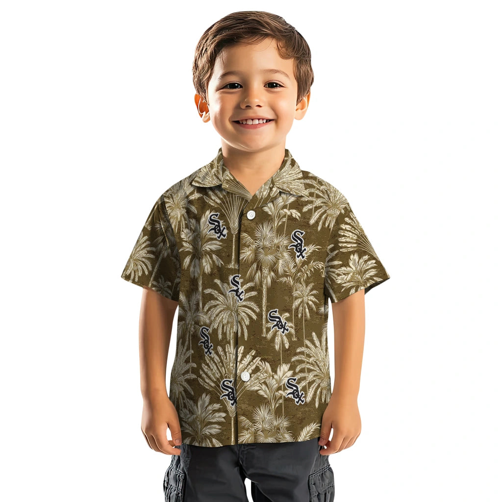 Chicago White Sox Hawaiian Shirt - Vintage Palm Tree | Hula Hawaiian Shirts