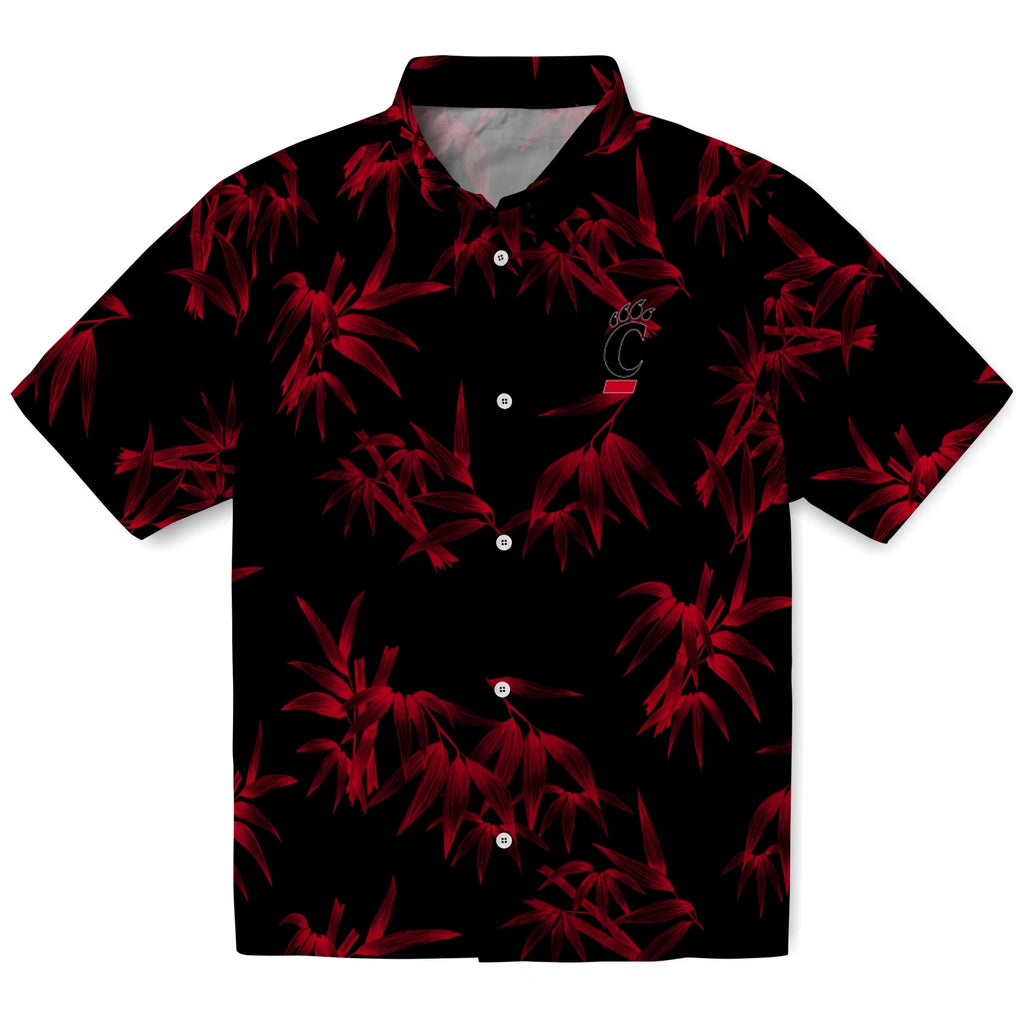 Cincinnati Bearcats Hawaiian Shirt - Bamboo Branches | Hula Hawaiian Shirts