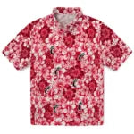 Cincinnati Bearcats Hawaiian Shirt - Hibiscus Blooms | Hula Hawaiian Shirts