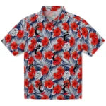 Cincinnati Bearcats Hawaiian Shirt - Hibiscus Fiesta | Hula Hawaiian Shirts