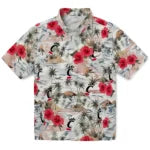 Cincinnati Bearcats Hawaiian Shirt - Hibiscus Seaside | Hula Hawaiian Shirts