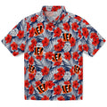 Cincinnati Bengals Hawaiian Shirt - Hibiscus Fiesta | Hula Hawaiian Shirts