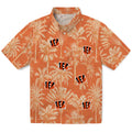 Cincinnati Bengals Hawaiian Shirt - Vintage Palm Tree | Hula Hawaiian Shirts