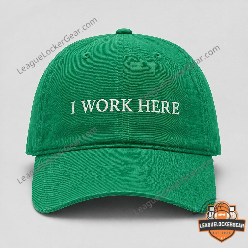 Cincinnati Bengals Joe Burrow I Work Here Hat - League Locker
