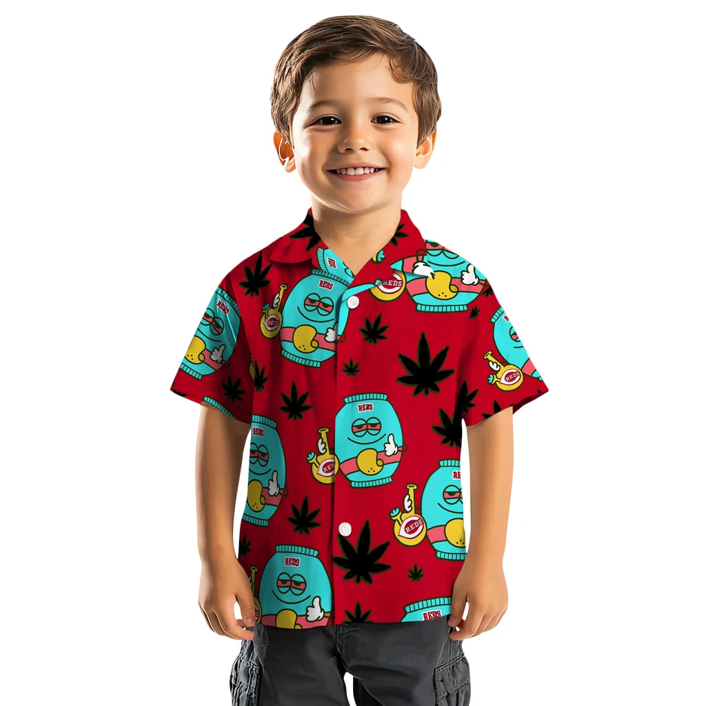 Cincinnati Reds Hawaiian Shirt - Chill Vibe | Hula Hawaiian Shirts