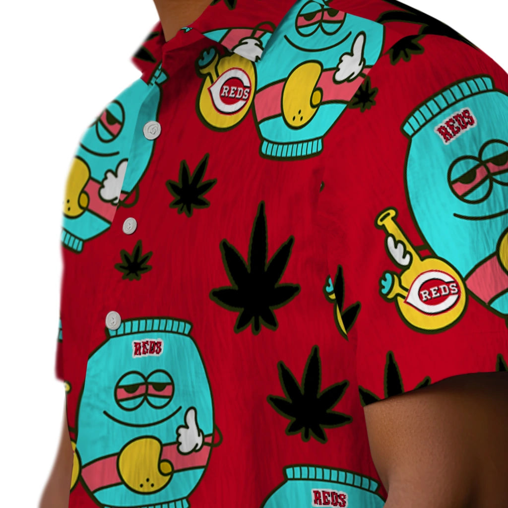 Cincinnati Reds Hawaiian Shirt - Chill Vibe | Hula Hawaiian Shirts