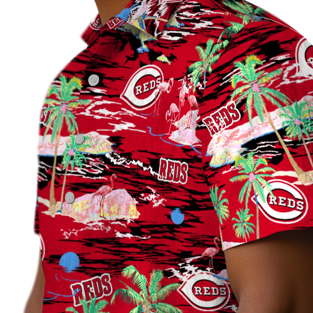 Cincinnati Reds Hawaiian Shirt - Hawaii Island | Hula Hawaiian Shirts
