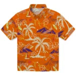Clemson Tigers Hawaiian Shirt - Palm Tree Island | Hula Hawaiian Shirts