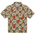 Cleveland Browns Hawaiian Shirt - Hibiscus Cluster | Hula Hawaiian Shirts