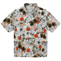 Cleveland Browns Hawaiian Shirt - Hibiscus Seaside | Hula Hawaiian Shirts
