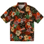 Cleveland Browns Hawaiian Shirt - Hibiscus Tiki Jungle | Hula Hawaiian Shirts